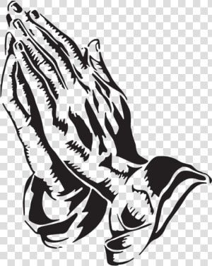 Praying Hands Prayer Religion Art Monochrome Photography   Transparent Praying Hands Png  Png Download