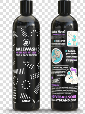 Give A Sack Charity Ballwash Class   Mens Ball Wash Bath Products  HD Png Download