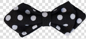 B amp w Polka Dot Bow Tie   Polka Dot  HD Png Download