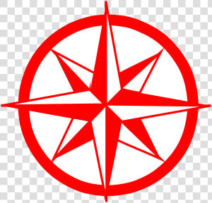 Nautical Star Png   Compass Rose Drawing  Transparent Png