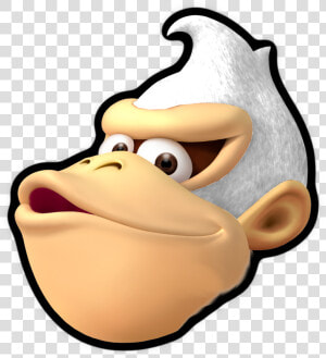 Donkey Kong Face Png Clipart   Png Download   Donkey Kong Head Transparent  Png Download