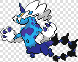 Pokemon Thundurus Sprite  HD Png Download