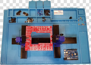 Pcb Jig And Mat Bundle   Electronic Component  HD Png Download