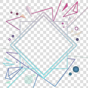 Transparent Geometric Border Png   Geometric Shapes Picsart  Png Download