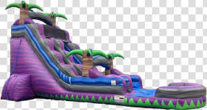 22 Purple Crush Water Slide  HD Png Download