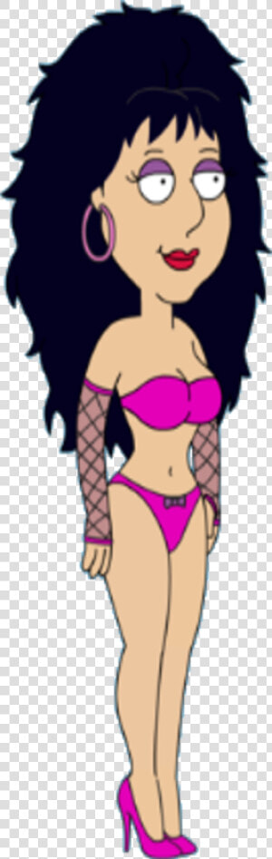 Family Guy Stripper Bonnie   Family Guy Lois The Striper  HD Png Download