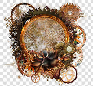 Steampunk Cluster Frame 800 X   Steampunk Frame Png  Transparent Png