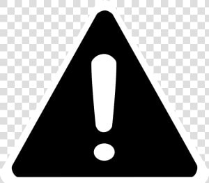 Warning  Sign  Attention  Caution  Danger  Symbol   Black Box Warning Symbol  HD Png Download