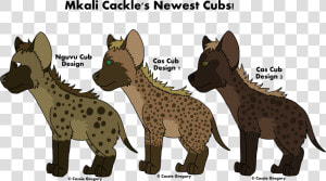 Mkali Cackle Cubs   Spotted Hyena  HD Png Download