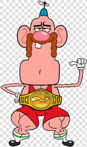 Wrestler Uncle Grandpa tca2350   Pizza Steve  HD Png Download