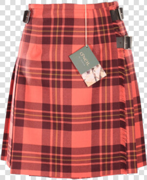 Salmon Mini Kilt   Plaid  HD Png Download