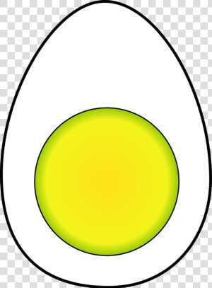 Area yellow green   Hard Boiled Egg Drawing  HD Png Download