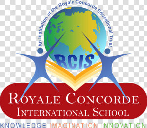 Royale Concorde International School   Royale Concorde Pu College Logo  HD Png Download