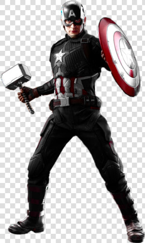  ironman  mjolnir  tonystark  captainamerica  spiderman   Avengers Endgame Capitan America Digno  HD Png Download