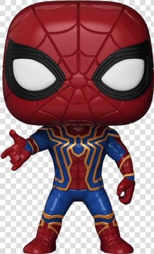 Infinity War Iron Spider Pop Figure   Draw Iron Spider Infinity War  HD Png Download