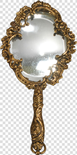 Transparent Vintage Mirror Png   Hand Mirror Transparent Background  Png Download