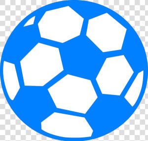 Soccer Ball Clip Art Blue   Vector Soccer Ball Png  Transparent Png