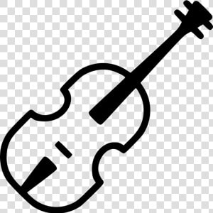 Violin Instrument Comments Clipart   Png Download   Violin Emoji Black And White  Transparent Png