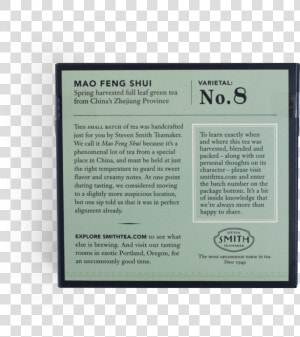 Mao Feng Shui   Steven Smith  HD Png Download