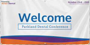 Parkland Dental Conference Banner Template Preview   Banner  HD Png Download