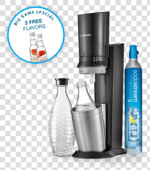 Aqua Fizz   Sodastream Crystal Black  HD Png Download