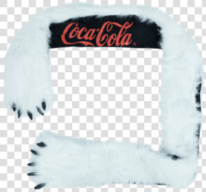 Coca cola Polar Bear Scarf   Coca Cola  HD Png Download