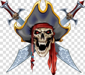 Tattoo Material Skull Piracy Flash Paper Pirate Clipart   Png Pirate Skull  Transparent Png