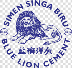 Blue Lion Cement Logo Vector   Blue Lion Logo Cima  HD Png Download