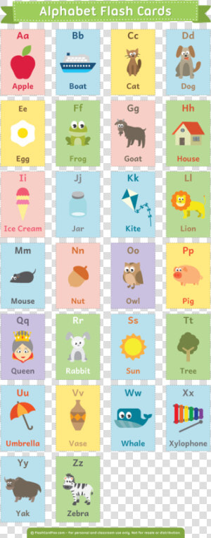 Free Printable Alphabet Flash   Flash Card En Ingles  HD Png Download