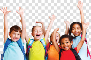 Happy Kids Png   Kids Hands Up  Transparent Png