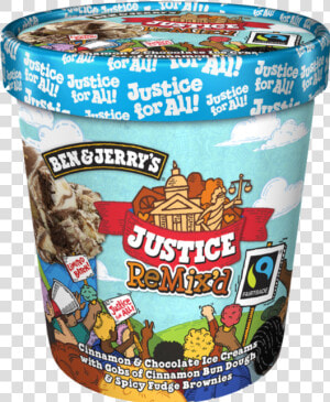 Ben And Jerry  39 s Justice Remixed  HD Png Download