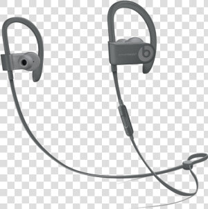 Powerbeats 3 Asphalt Grey  HD Png Download