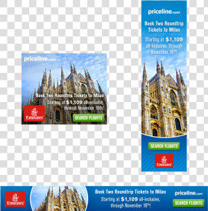 Transparent Priceline Logo Png   Milan Cathedral  Png Download