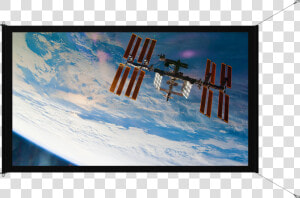 Iss Viewscreen   International Space Station  HD Png Download