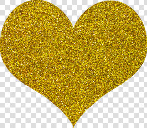 Gold Heart Png Download   Gold Sparkle Heart Png  Transparent Png