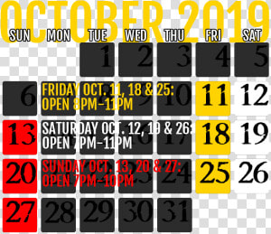 Dates  amp  Hours Of Operation   Graphics  HD Png Download