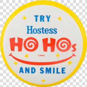 Ho Hos And A Smile Smileys Button Museum   Circle  HD Png Download