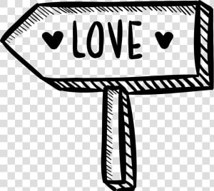 Direction Sign To Love   Love Direction Png  Transparent Png