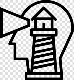 Sea Tower Light House Building Business Vision   Business Vision Icon  HD Png Download