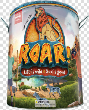 Roar Vbs Starter Kit   Roar Life Is Wild God Is Good  HD Png Download