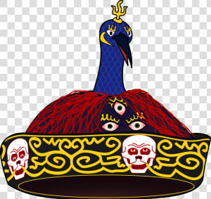   Crown Of The King Of Bhutan   Png Download   Raven Crown Of Bhutan  Transparent Png