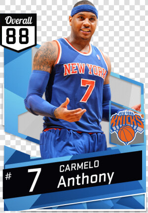 Nba 2k17 Myteam Cards   Png Download   Backgrounds Of Carmelo Anthony  Transparent Png