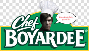 Leon S Kennedy Leon Scott Kennedy Resident Evil Chef   Chef Boyardee  HD Png Download