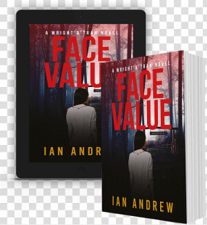 Ipad And 3d Book Mockup Face Value 800 X   Book Cover  HD Png Download