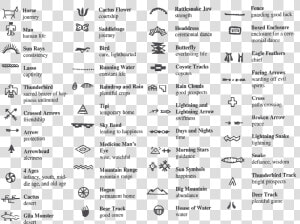 Native American Symbols   Meaning Native American Symbols  HD Png Download