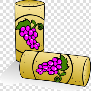 Wine Corks Clip Art Free Vector 4vector   Wine Cork Clip Art  HD Png Download