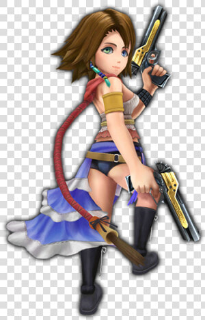 Yuna Final Fantasy Explorers  HD Png Download