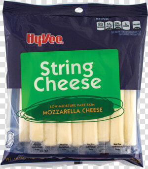 Hy Vee Mozzarella String Cheese  HD Png Download