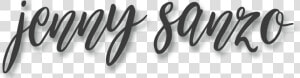 Jenny Sanzo   Calligraphy  HD Png Download