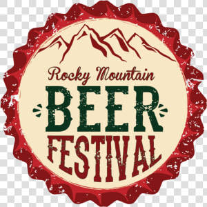 Rocky Mountain Beer Festival Logo color   Beer Mountain Fest  HD Png Download